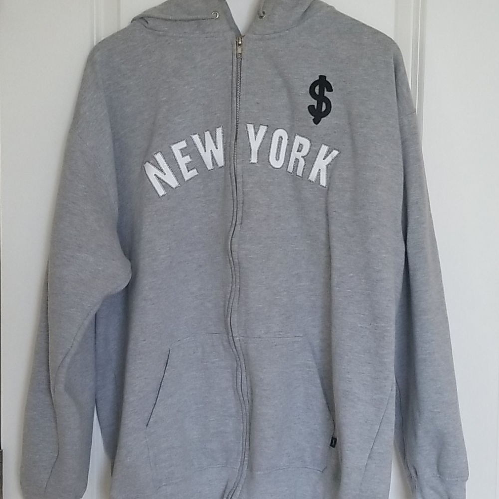 New York zip up hoodie
